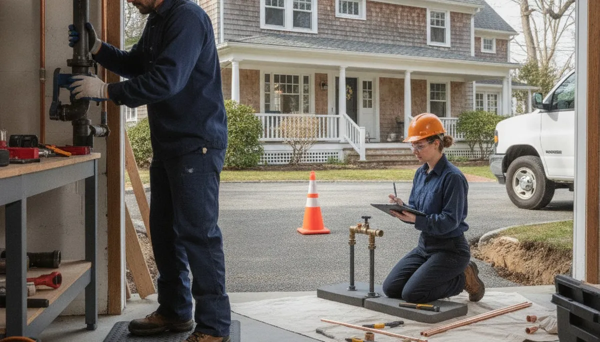 Plumber in Newton, MA providing expert plumbing repair service for homes and businesses